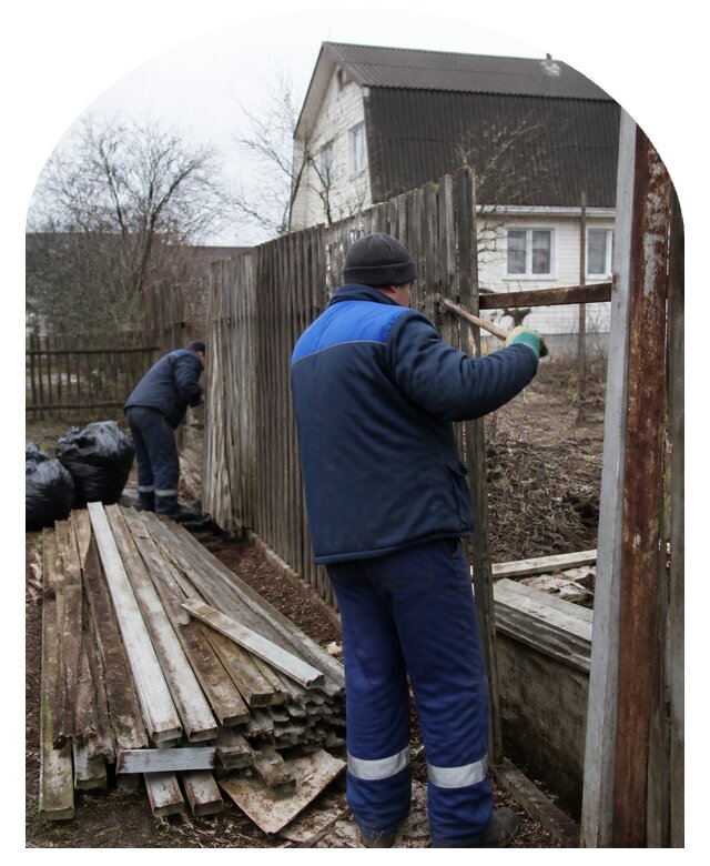 Демонтаж забора в Рузаевке по цене от 4666 р. | Метпроект-Рзв